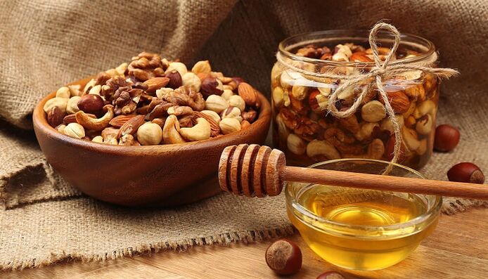 nuts and honey to increase potency after 40 years