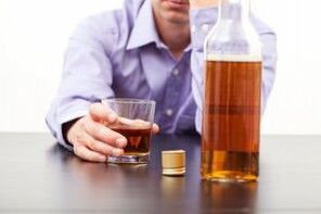 alcohol consumption as a cause of low potency