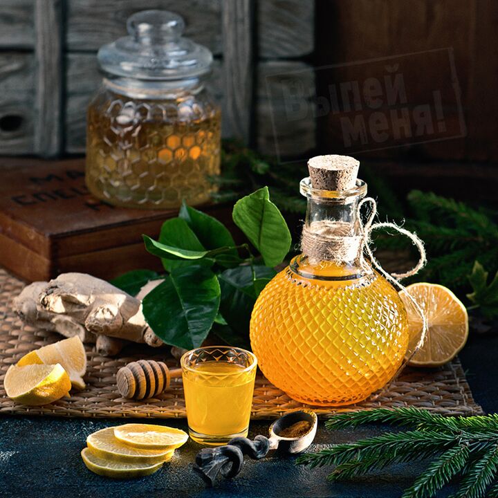Moonlight tincture with orange, ginger and honey will strengthen a man's potency